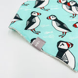 Bandana Bib (Mint Puffin)