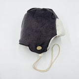 Pilot Hat (Grey Corduroy)