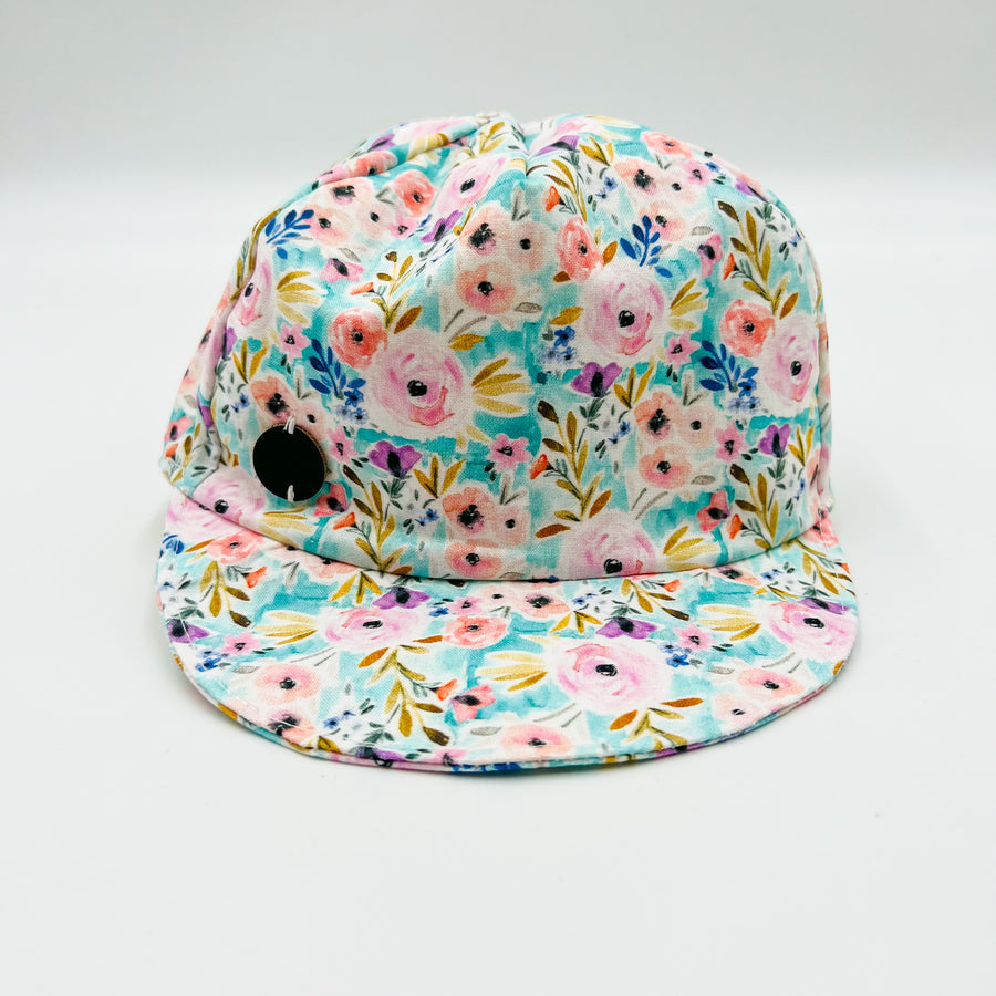 Baseball Cap (Pastel floral)